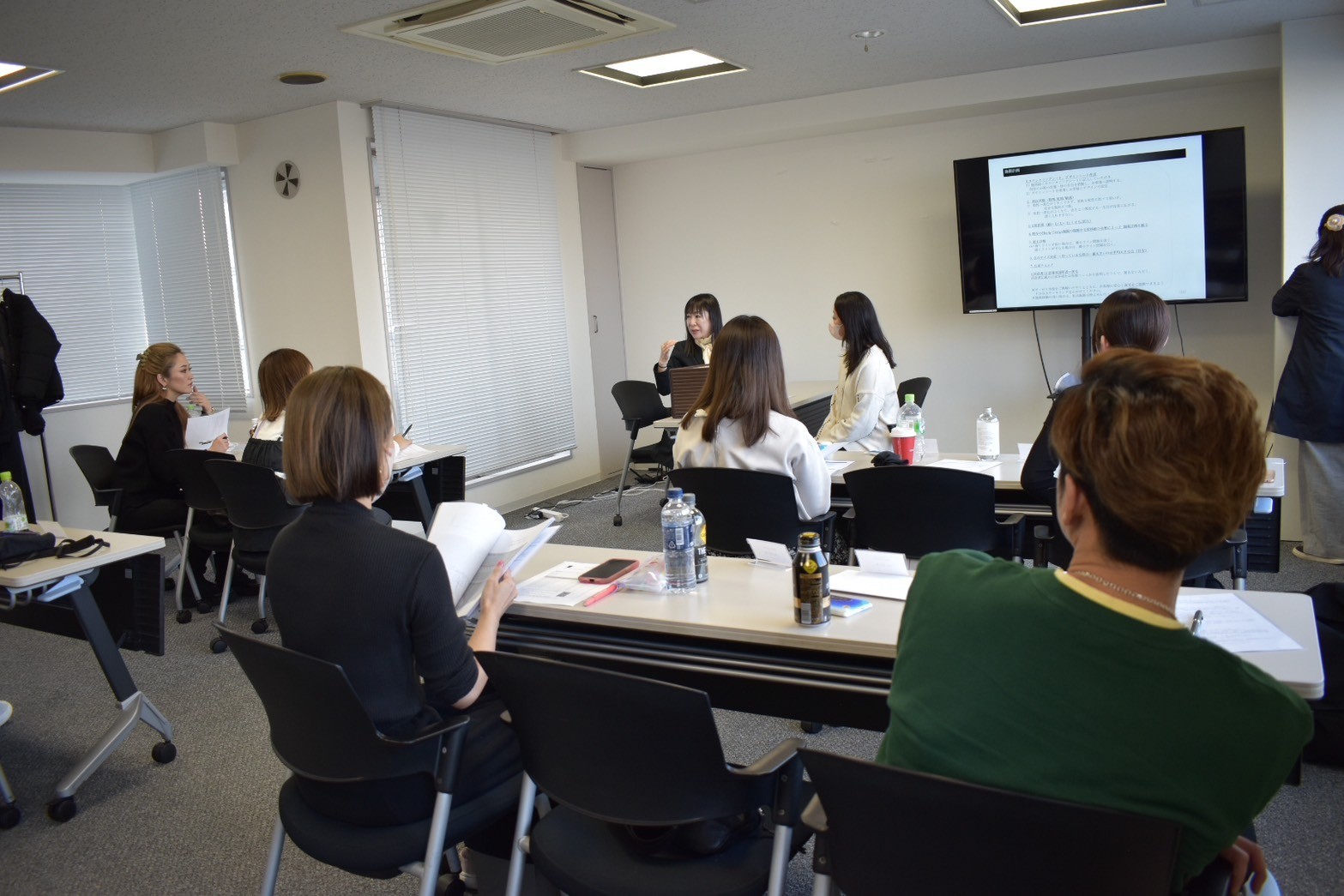 実際の座学講習の様子